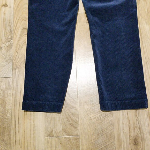 Polo Ralph Lauren Corduroy Pants Mens 38x32 Blue Classic Fit (Act: 39x31) - Picture 11 of 15